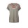 Designer-Shirt m. Zierperlen, schlamm