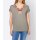Designer-Shirt m. Zierperlen, schlamm