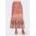 Designer-Paisley-Druckrock, terra-bunt