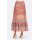 Designer-Paisley-Druckrock, terra-bunt