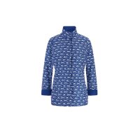 Wendejacke mit leichter Wattierung, royalblau-weiß