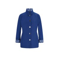 Wendejacke mit leichter Wattierung, royalblau-weiß