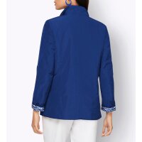 Wendejacke mit leichter Wattierung, royalblau-weiß