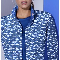 Wendejacke mit leichter Wattierung, royalblau-weiß