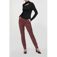Jerseyshirt m. Cut-Out, schwarz