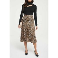 Jerseyshirt m. Cut-Out, schwarz