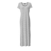 Maxi dress, grey-white-blend