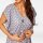 Print dress, grey