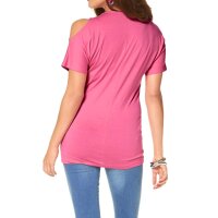 Shirt m. Strass, pink
