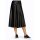 Designer-Lederimitat-Rock, schwarz