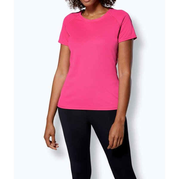 Marken-Sportshirt, pink