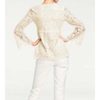 Lace tunic, off-white
