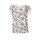 Designer-Druckshirt, weiß-himmelblau