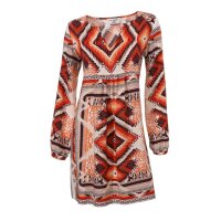 Print dress, multicolour