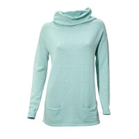 Bluza z golfem, mięta