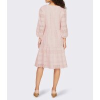 Designer-Spitzenkleid, hellrosé