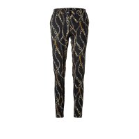 Designer-Druckhose, schwarz-bedruckt
