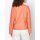 Designer-Lammnappalederjacke, mandarine