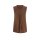 Designer-Seiden-Shirttop, braun