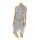 Dress with belt, blended grey