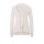 Designer-Strickjacke m. Ketten, ecru