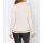 Designer-Strickjacke m. Ketten, ecru