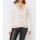 Designer-Strickjacke m. Ketten, ecru