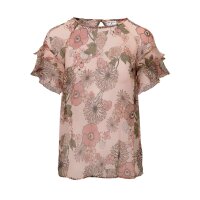 Designer-Druckbluse, bunt