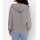 Sweat jacket with lace, stone grey