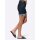 Denim shorts with fixated turn-up hem, dark blue