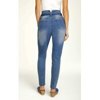 Paperbag jeans, blue-denim