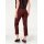 Designer-Jacquardhose, bordeaux