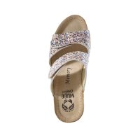 Wedge mule, multicolour