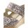 Wedge mule, multicolour