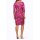 Jersey dress, fuchsia-print
