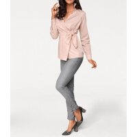 Wrap blouse, rosé