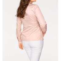 Wrap blouse, rosé