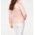 Wrap blouse, rosé