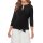 Designer-Shirt m. Zierelement, schwarz