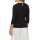 Designer-Shirt m. Zierelement, schwarz