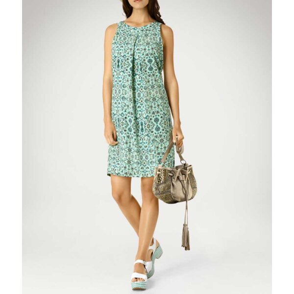 Print dress, mint