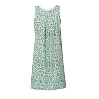 Print dress, mint