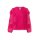 Blouse with floral applications, pink