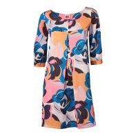 Druckkleid, bunt
