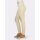 Suede imitation trousers in biker style, sand