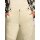 Suede imitation trousers in biker style, sand