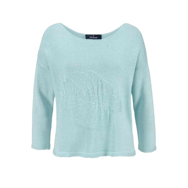 Designer-Feinstrickpullover, mint