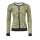 Designer-Druckstrickjacke, gelb-bunt