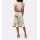 Print jersey dress, rosé-jade