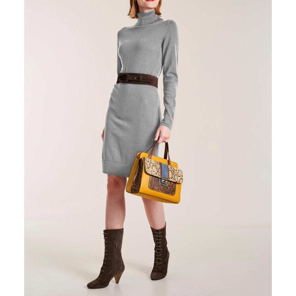 Knit dress, grey blend
